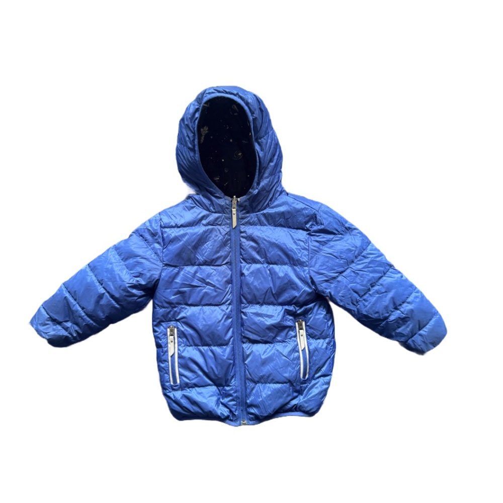 Mini Boden reversible puffer jacket